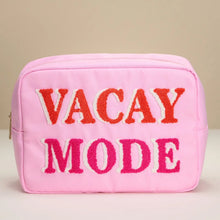 Load image into Gallery viewer, Vacay Mode/ Sunshine Cosmetic Bag