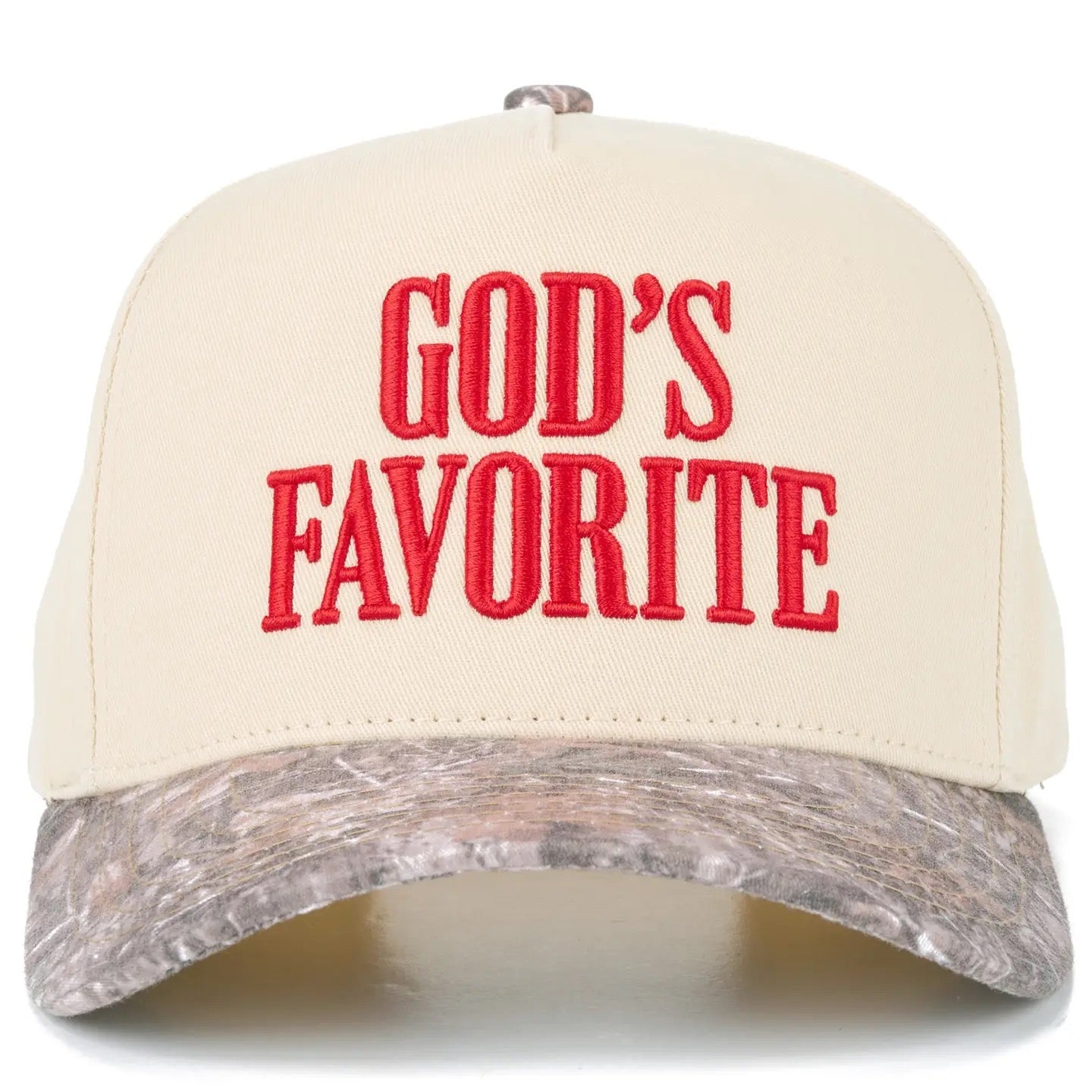 Gods Favorite Embroidered Hat