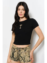 Load image into Gallery viewer, Gemma Martini Bead Tee