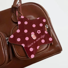 Load image into Gallery viewer, Photo Frame Keychain-Polka Dot Star