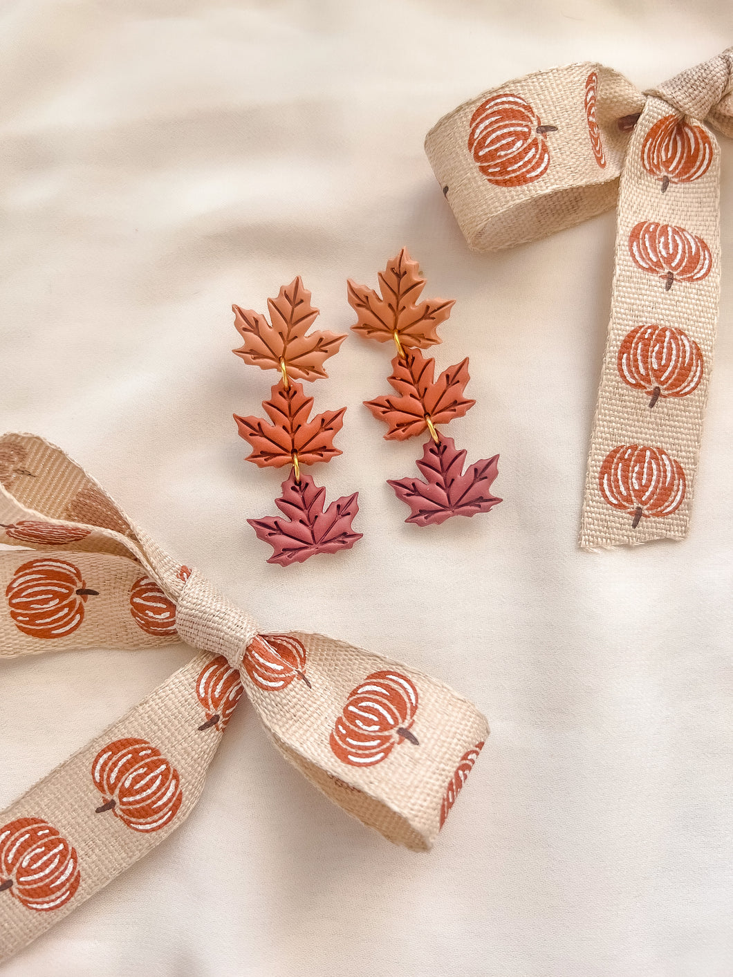 Trio Ombré Fall Leaves