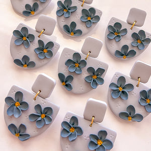 Blue floral