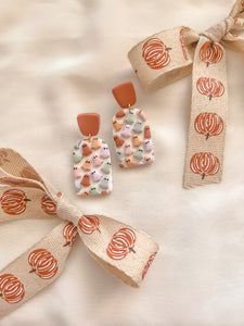 Multi Colored Ghost Earrings