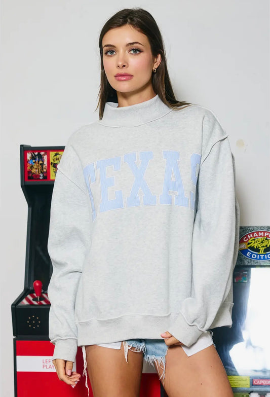 Texas Mockneck Blue