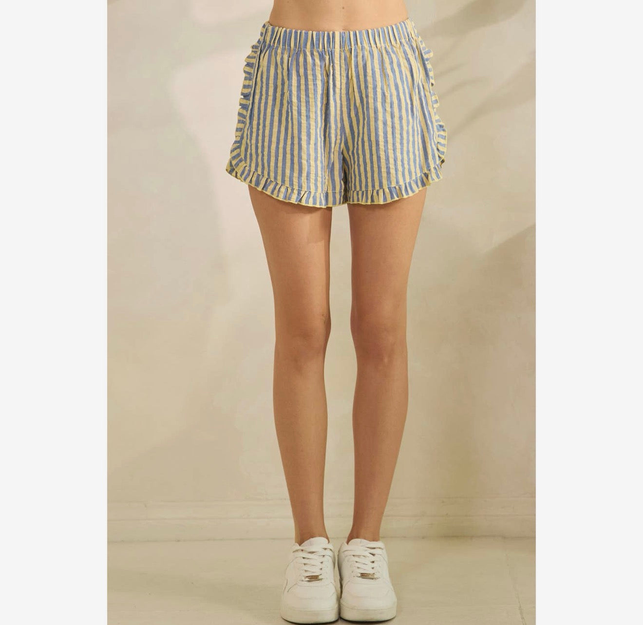 Blue shorts