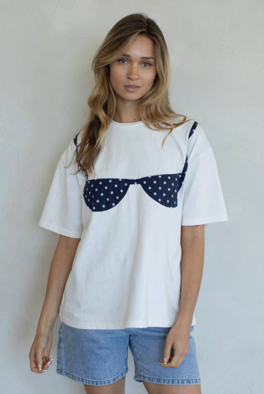 Midnight Blue Bikini Tee
