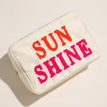 Load image into Gallery viewer, Vacay Mode/ Sunshine Cosmetic Bag

