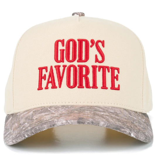 Gods Favorite Embroidered Hat