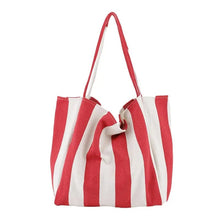 Load image into Gallery viewer, Striped Tote Bag (2 Colors)
