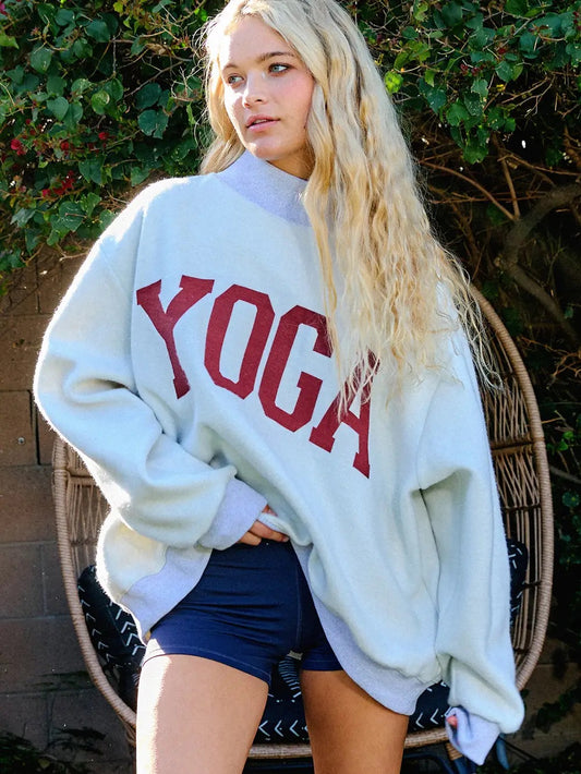 Pilates Reversible Mockneck
